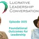 Foundational Business Outcomes for Leadership